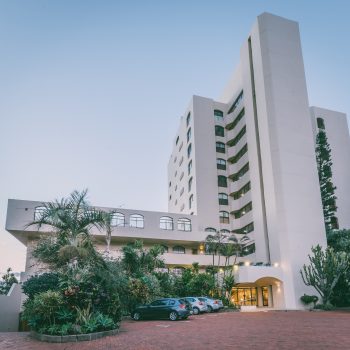 Welcome to the Bermudas! The high-rise apartment complex at The Bermuda’s houses the estate’s 5th floor swimming pool.